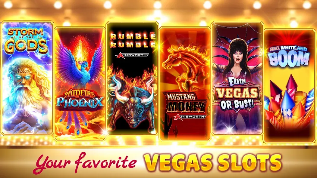 Hit it Rich! Casino Slots Game МОД/Взлом [Все открыто, Дополнительные деньги и Меню MOD] Screenshot 1