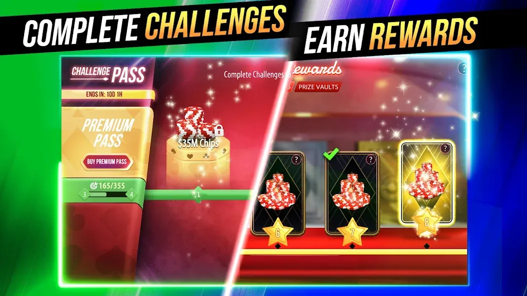 Zynga Poker ™ – Texas Holdem (Зинга Покер) МОД/Взлом [Все открыто, Дополнительные деньги и Меню MOD] Screenshot 5
