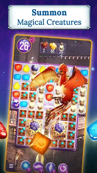 Harry Potter: Puzzles & Spells МОД/Взлом [Меню, Бесконечные монеты и Открытые уровни] Screenshot 4