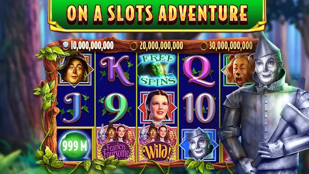 Wizard of Oz Slots Games (Волшебник из страны Оз игровой автомат) МОД/Взлом [Бесконечные деньги, Монеты и Мега MOD] Screenshot 3