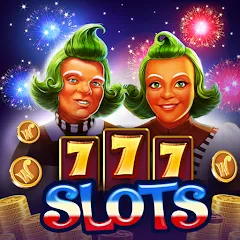Скачать Взломанная Willy Wonka Vegas Casino Slots на Андроид (Много монет)