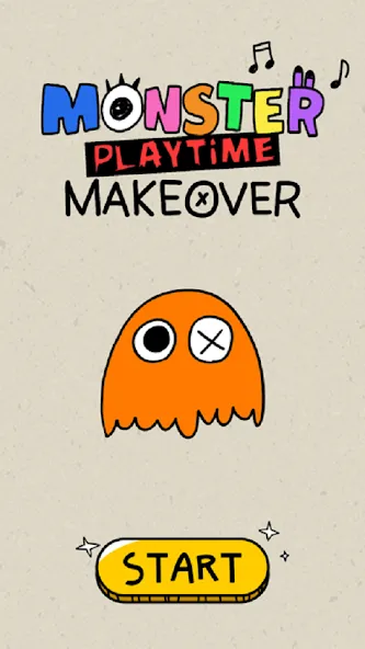 Monster Playtime : Makeover (Монстр Плейтайм) МОД/Взлом [Деньги, Монеты и Меню MOD] Screenshot 1