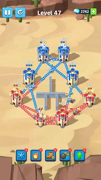 Conquer the Tower: Takeover МОД/Взлом [Все открыто, Дополнительные деньги и Меню MOD] Screenshot 2