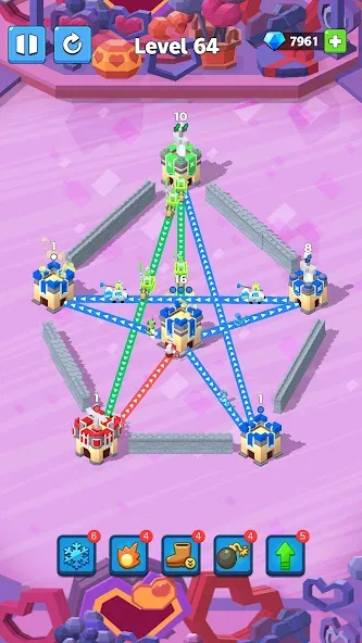 Conquer the Tower: Takeover МОД/Взлом [Все открыто, Дополнительные деньги и Меню MOD] Screenshot 4