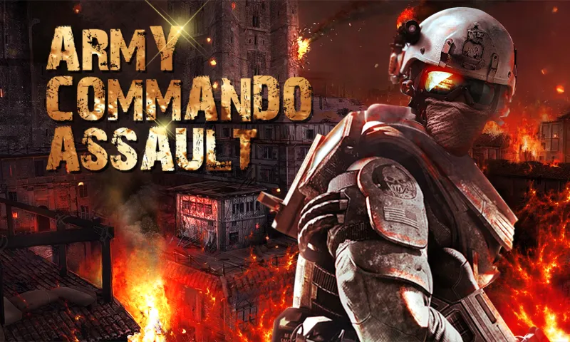 Army Commando Assault МОД/Взлом [Много монет, Открытые уровни и Мега MOD] Screenshot 1
