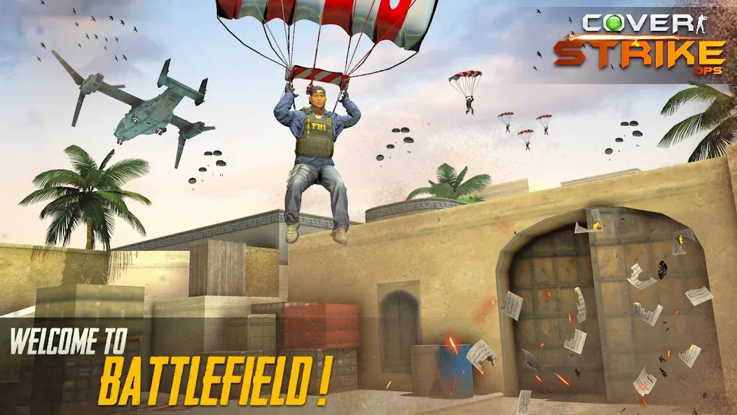 Cover Strike Ops FPS Gun Games МОД/Взлом [Много денег, Монет и Все открыто] Screenshot 5
