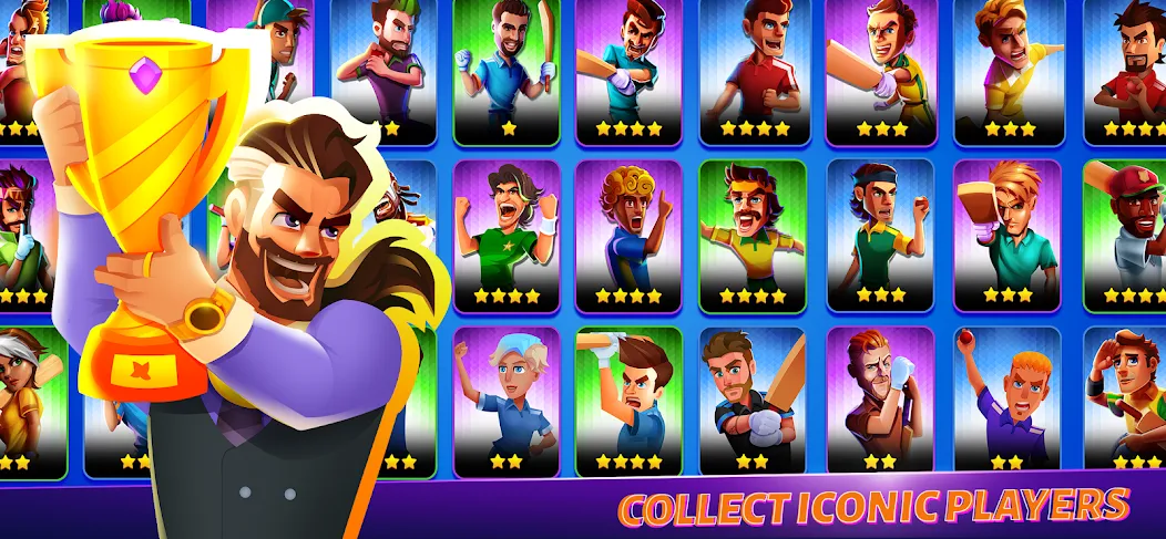 Hitwicket An Epic Cricket Game (Хитвикет) МОД/Взлом [Деньги, Монеты и Меню MOD] Screenshot 1