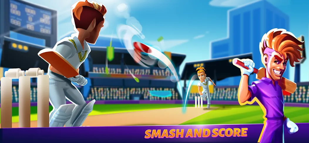 Hitwicket An Epic Cricket Game (Хитвикет) МОД/Взлом [Деньги, Монеты и Меню MOD] Screenshot 2