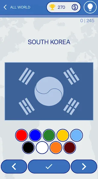 The Flags of the World Quiz МОД/Взлом [Бесконечные деньги, Монеты и Мега MOD] Screenshot 2