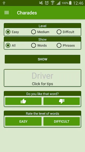 Charades МОД/Взлом [Деньги, Монеты и Меню MOD] Screenshot 3