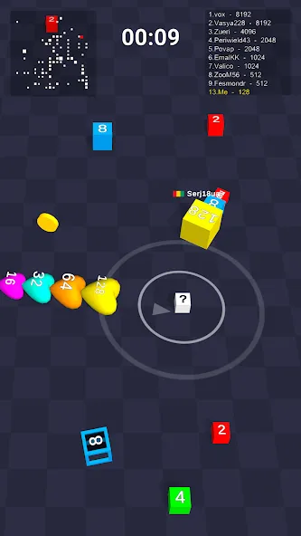 Cube Arena 2048: Merge Numbers МОД/Взлом [Много денег, Монет и Все открыто] Screenshot 4