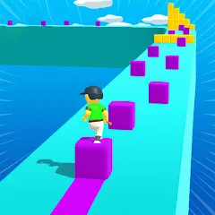Скачать Взломанная Block Surfer на Андроид (Много денег) бесплатно