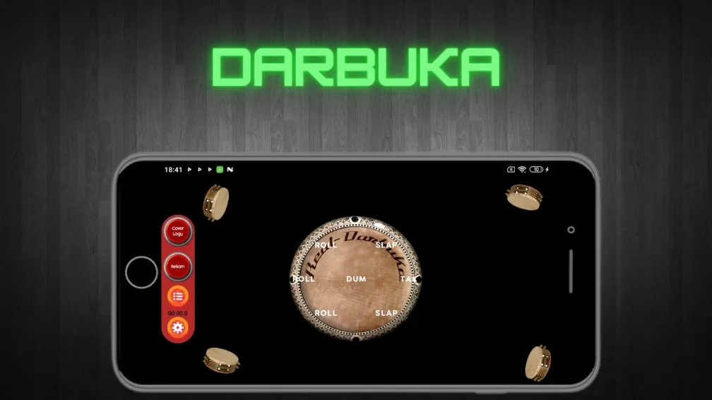 Darbuka Instrument (Дарбука Музыка Виртуал) МОД/Взлом [Много денег, Монет и Все открыто] Screenshot 1