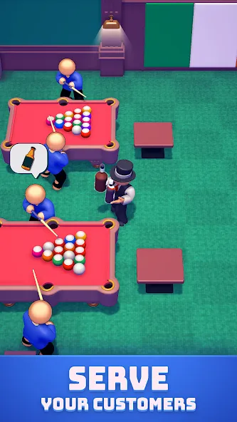 Pool Club Manager (Пул Клуб Менеджер) МОД/Взлом [Много денег, Монет и Все открыто] Screenshot 2