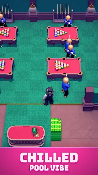 Pool Club Manager (Пул Клуб Менеджер) МОД/Взлом [Много денег, Монет и Все открыто] Screenshot 3