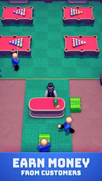 Pool Club Manager (Пул Клуб Менеджер) МОД/Взлом [Много денег, Монет и Все открыто] Screenshot 5