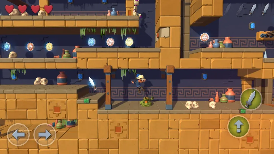 Pyramid Quest (Пирамида Квест) МОД/Взлом [Деньги, Монеты и Меню MOD] Screenshot 1