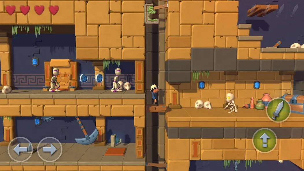 Pyramid Quest (Пирамида Квест) МОД/Взлом [Деньги, Монеты и Меню MOD] Screenshot 2