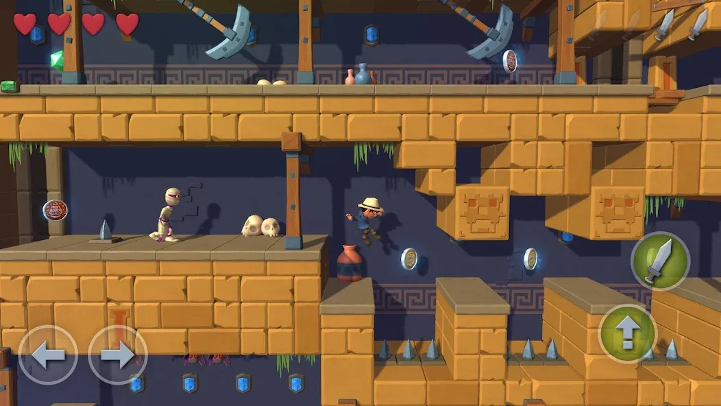 Pyramid Quest (Пирамида Квест) МОД/Взлом [Деньги, Монеты и Меню MOD] Screenshot 4