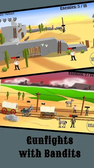 El Gringo: Wild West Cowboy (Эль Гринго) МОД/Взлом [Бесконечные деньги, Монеты и Мега MOD] Screenshot 5