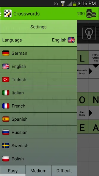 Crosswords МОД/Взлом [Много монет, Открытые уровни и Мега MOD] Screenshot 3