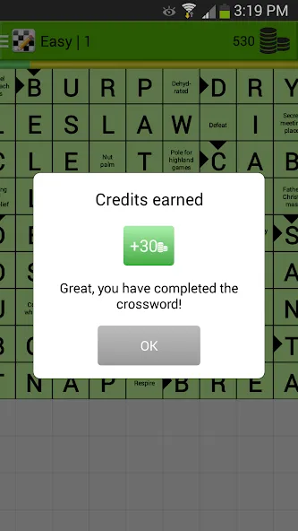 Crosswords МОД/Взлом [Много монет, Открытые уровни и Мега MOD] Screenshot 4