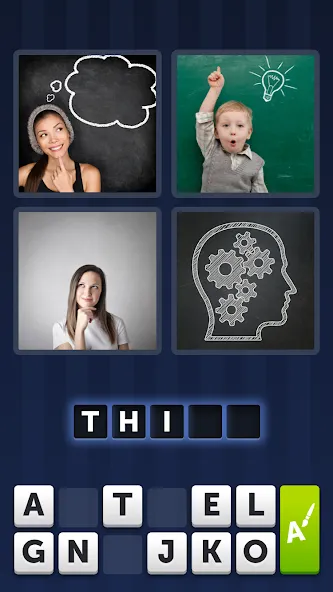 4 Pics 1 Word (Картинки 1 Слово) МОД/Взлом [Много монет, Открытые уровни и Мега MOD] Screenshot 1