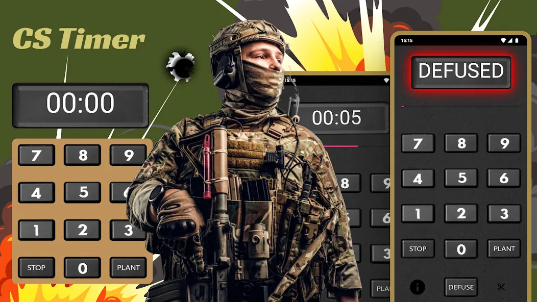 CS Timer (Си Эс Таймер) МОД/Взлом [Меню, Бесконечные монеты и Открытые уровни] Screenshot 4