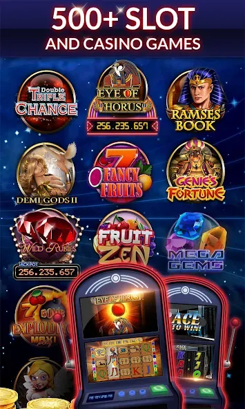 Merkur24 – Slots & Casino (Меркур24 Казино) МОД/Взлом [Бесконечные деньги, Монеты и Мега MOD] Screenshot 3