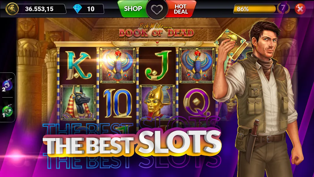 SpinArena Online Casino Slots (СпинАрена Онлайн Казино Слоты) МОД/Взлом [Много монет, Открытые уровни и Мега MOD] Screenshot 3