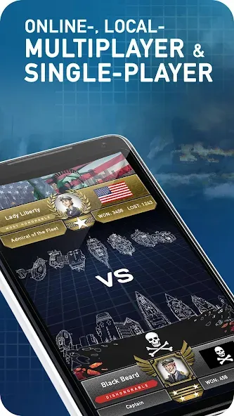 Fleet Battle - Sea Battle МОД/Взлом [Много монет, Открытые уровни и Мега MOD] Screenshot 3