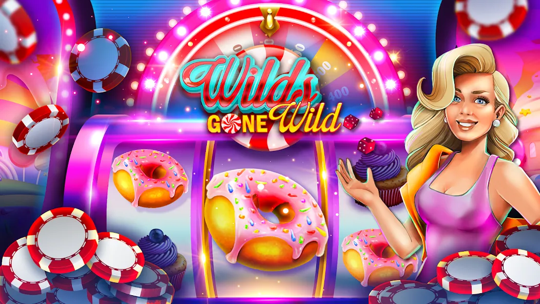 Mary Vegas - Slots & Casino (Мэри Вегас) МОД/Взлом [Все открыто, Дополнительные деньги и Меню MOD] Screenshot 1
