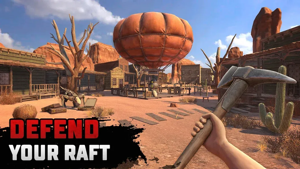 Raft® Survival: Desert Nomad (Рафт Сурвайвал) МОД/Взлом [Все открыто, Дополнительные деньги и Меню MOD] Screenshot 3