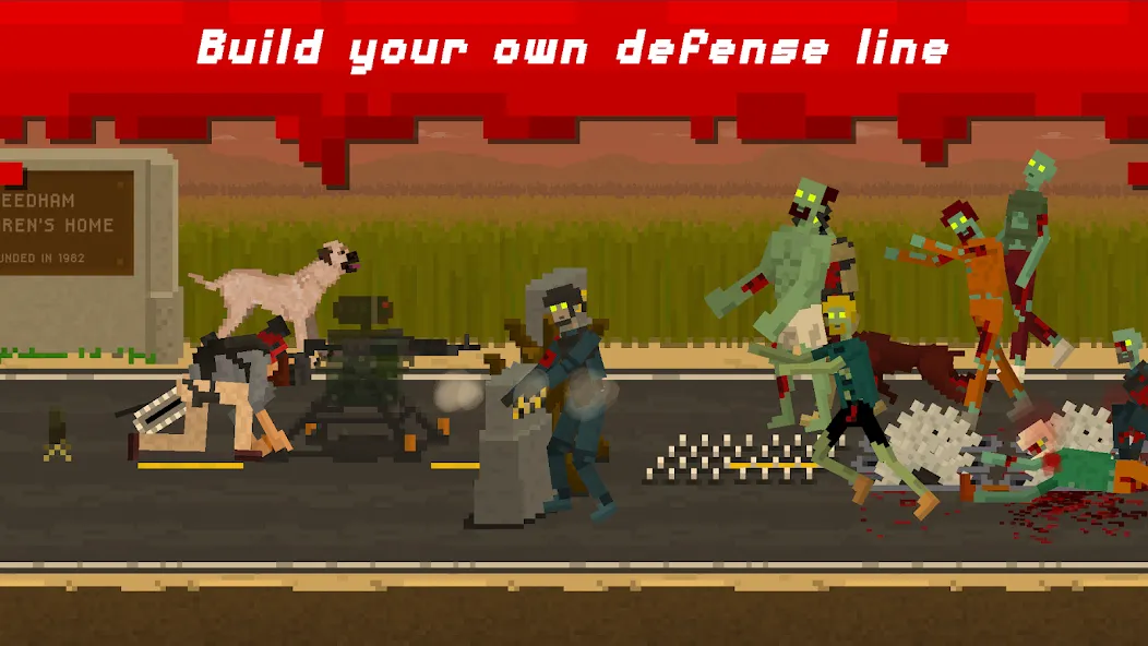 They Are Coming Zombie Defense (Теи Аре Каминг Зомби Дефенс) МОД/Взлом [Меню, Бесконечные монеты и Открытые уровни] Screenshot 1