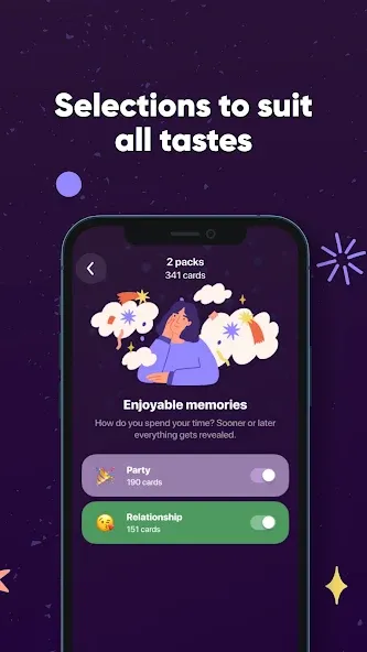 Never Have I Ever: Adult Games МОД/Взлом [Много монет, Открытые уровни и Мега MOD] Screenshot 4