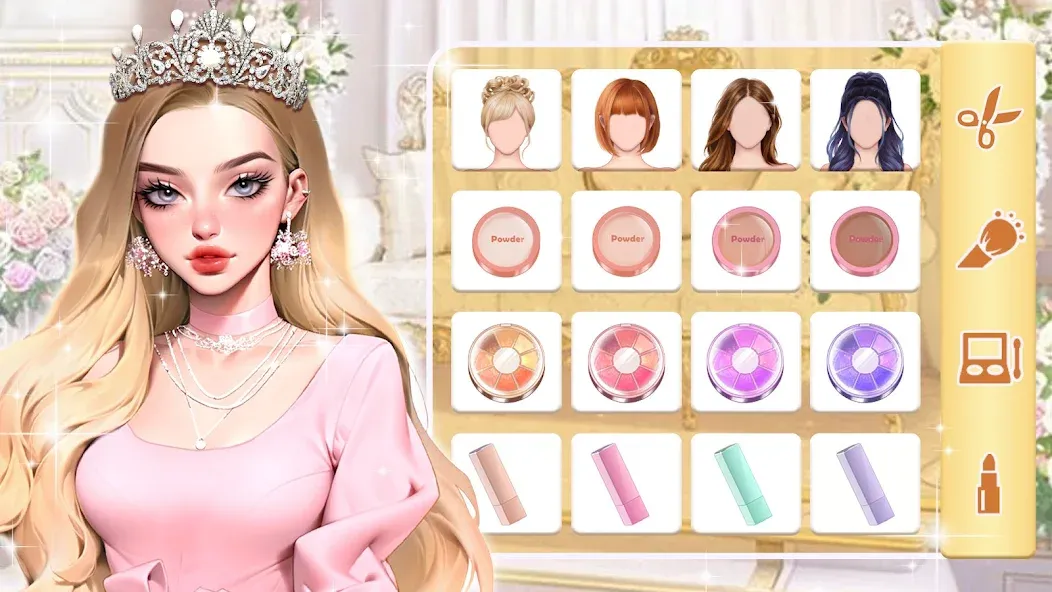 Makeup Stylist: Makeup Game (Сам сделай макияж) МОД/Взлом [Много денег, Монет и Все открыто] Screenshot 2