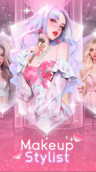 Makeup Stylist: Makeup Game (Сам сделай макияж) МОД/Взлом [Много денег, Монет и Все открыто] Screenshot 4