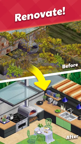 Lily’s Garden - Design & Relax МОД/Взлом [Меню, Бесконечные монеты и Открытые уровни] Screenshot 3