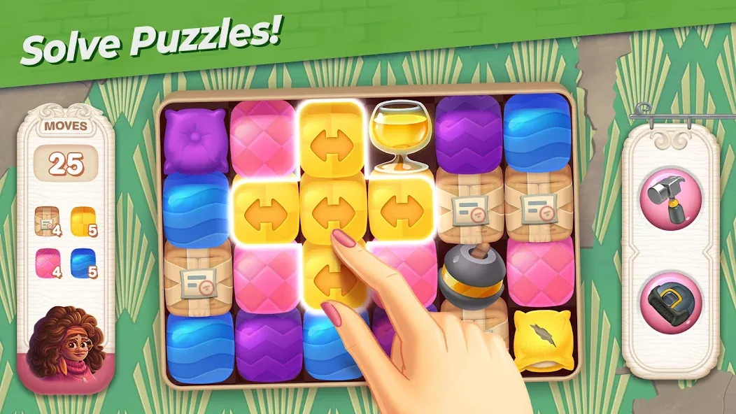 Penny & Flo: Home Renovation МОД/Взлом [Много монет, Открытые уровни и Мега MOD] Screenshot 5