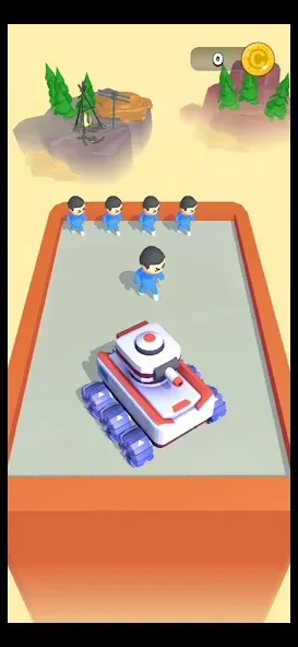 Troops Defence (Трупс Дефенс) МОД/Взлом [Деньги, Монеты и Меню MOD] Screenshot 2