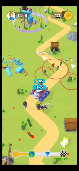 Troops Defence (Трупс Дефенс) МОД/Взлом [Деньги, Монеты и Меню MOD] Screenshot 4