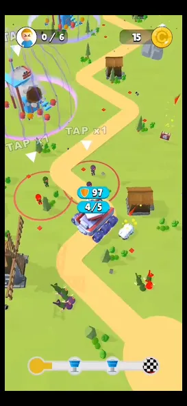 Troops Defence (Трупс Дефенс) МОД/Взлом [Деньги, Монеты и Меню MOD] Screenshot 5