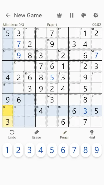 Killer Sudoku - Sudoku Puzzles МОД/Взлом [Много денег, Монет и Все открыто] Screenshot 4