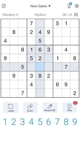 Sudoku - Classic Sudoku Puzzle МОД/Взлом [Много денег, Монет и Все открыто] Screenshot 3