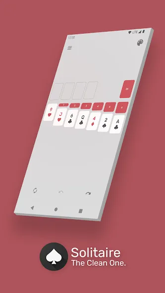 Solitaire - The Clean One (Солитер) МОД/Взлом [Бесконечные деньги, Монеты и Мега MOD] Screenshot 1