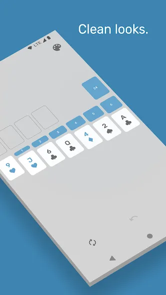 Solitaire - The Clean One (Солитер) МОД/Взлом [Бесконечные деньги, Монеты и Мега MOD] Screenshot 2