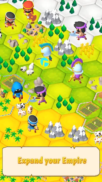 Civilization Hex: Tribes Rise (Цивилизация Гекс) МОД/Взлом [Много монет, Открытые уровни и Мега MOD] Screenshot 4