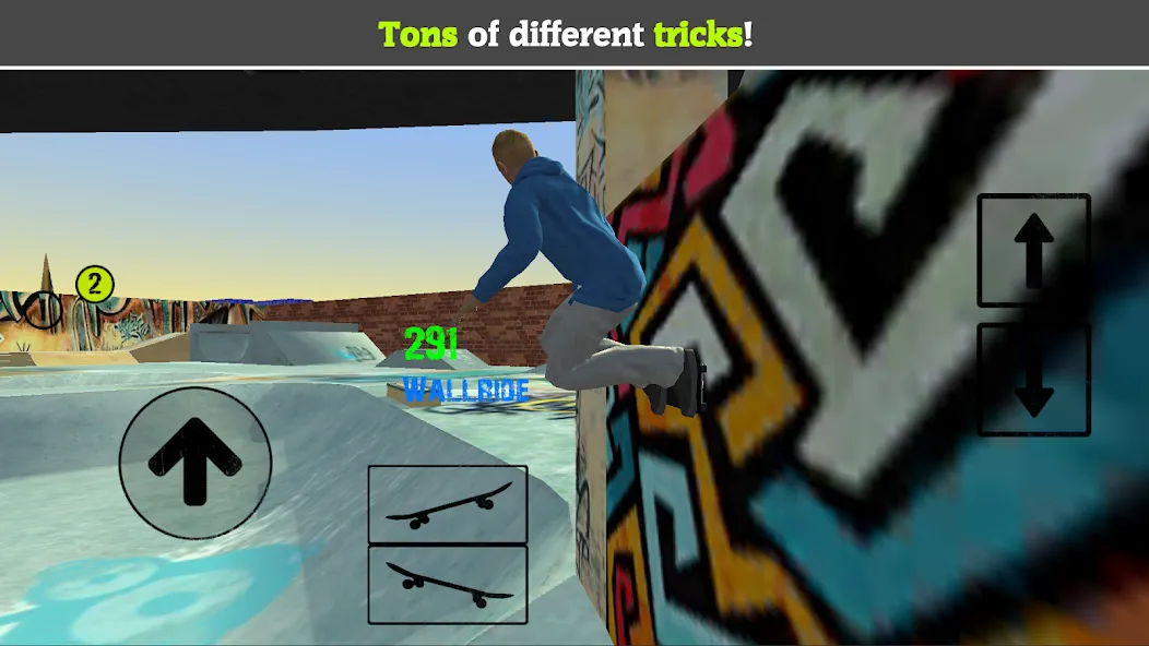 Skateboard FE3D 2 (Скейтборд 3D 2) МОД/Взлом [Много денег, Монет и Все открыто] Screenshot 2