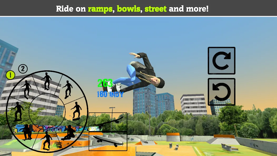 Skateboard FE3D 2 (Скейтборд 3D 2) МОД/Взлом [Много денег, Монет и Все открыто] Screenshot 5