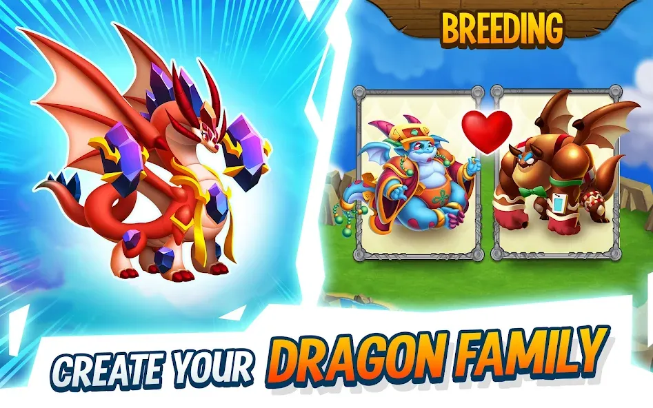 Dragon City: Mobile Adventure МОД/Взлом [Деньги, Монеты и Меню MOD] Screenshot 5